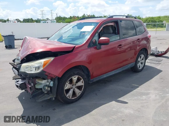 ✅ 2015 Subaru Forester Premium • VIN: JF2SJADC9FH826647 • Lot: 45363207. Listed on IAAI with 119,359 mi. Free auction sales archive from the USA and detailed vehicle history report at DreamBid. Image 18.