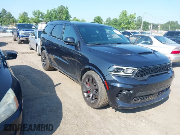 ✅ 2024 Dodge Durango R/T Plus • VIN: 1C4SDJCT7RC176435 • Лот: 42547011. Опубликован ранее на IAAI с пробегом 17 118 миль. Бесплатный доступ к архиву аукционных продаж из США и подробный отчёт об истории автомобиля на DreamBid. Изображение 1.