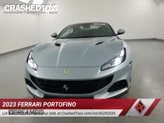 ✅ 2023 Ferrari Portofino • VIN: ZFF02RPA8P0289833 • Lot: 43292535. Listed on Copart with 4,098 mi. Free auction sales archive from the USA and detailed vehicle history report at DreamBid. Image 16.