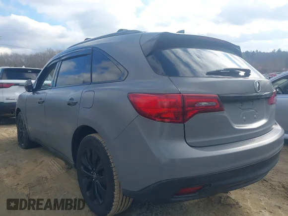 ✅ 2016 Acura MDX Technology • VIN: 5FRYD4H44GB018534 • Lot: 44143851. Wystawiony na IAAI z przebiegiem 179 573 mil. Bezpłatny archiwum sprzedaży aukcyjnych z USA i szczegółowy raport historii pojazdu na DreamBid. Zdjęcie 3.