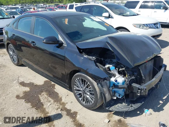 ✅ 2022 Kia Forte GT-Line • VIN: 3KPF54AD0NE458981 • Lot: 44831615. Listed on IAAI with 70,723 mi. Free auction sales archive from the USA and detailed vehicle history report at DreamBid. Image 1.
