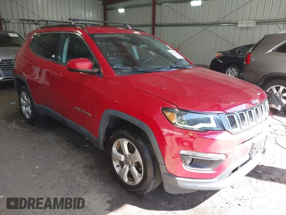 ✅ 2018 Jeep Compass Latitude • VIN: 3C4NJDBB4JT362068 • Лот: 45271029. Опубликован ранее на IAAI с пробегом 108 264 миль. Бесплатный доступ к архиву аукционных продаж из США и подробный отчёт об истории автомобиля на DreamBid. Изображение 1.
