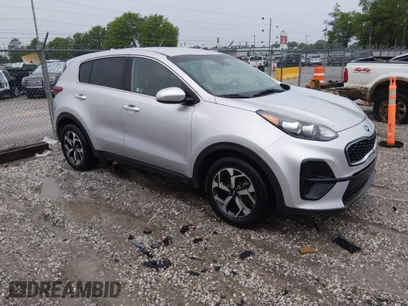 ✅ 2021 Kia Sportage LX • VIN: KNDPM3AC9M7927380 • Лот: 45223184. Опубликован ранее на IAAI с пробегом 90 281 миль. Бесплатный доступ к архиву аукционных продаж из США и подробный отчёт об истории автомобиля на DreamBid. Изображение 1.