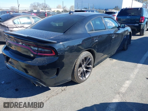 ✅ 2021 Dodge Charger Scat Pack Widebody • VIN: 2C3CDXGJXMH520754 • Lot: 43920556. Wystawiony na IAAI z przebiegiem 66 782 mil. Bezpłatny archiwum sprzedaży aukcyjnych z USA i szczegółowy raport historii pojazdu na DreamBid. Zdjęcie 4.