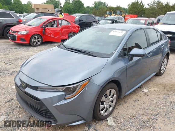 ✅ 2024 Toyota Corolla LE • VIN: 5YFB4MDE0RP156746 • Lot: 45067142. Wystawiony na IAAI z przebiegiem 17 367 mil. Bezpłatny archiwum sprzedaży aukcyjnych z USA i szczegółowy raport historii pojazdu na DreamBid. Zdjęcie 2.