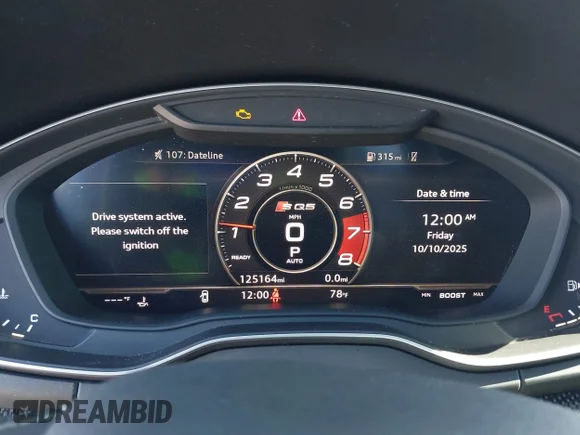 ✅ 2019 Audi SQ5 Premium Plus • VIN: WA1B4BFY9K2088005 • Лот: 43425282. Опубликован ранее на IAAI с пробегом 125 164 миль. Бесплатный доступ к архиву аукционных продаж из США и подробный отчёт об истории автомобиля на DreamBid. Изображение 7.