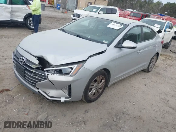 ✅ 2019 Hyundai Elantra SEL • VIN: 5NPD84LFXKH481477 • Lot: 44677289. Wystawiony na IAAI z przebiegiem 218 025 mil. Bezpłatny archiwum sprzedaży aukcyjnych z USA i szczegółowy raport historii pojazdu na DreamBid. Zdjęcie 2.