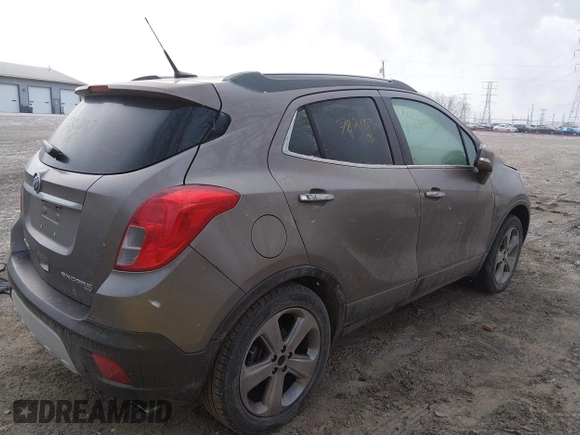 ✅ 2014 Buick Encore Convenience • VIN: KL4CJFSB5EB782183 • Lot: 44166664. Wystawiony na IAAI z przebiegiem 101 557 mil. Bezpłatny archiwum sprzedaży aukcyjnych z USA i szczegółowy raport historii pojazdu na DreamBid. Zdjęcie 4.
