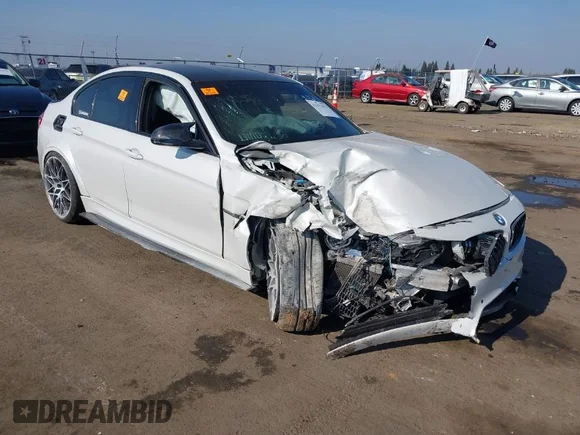 ✅ 2017 BMW M3 • VIN: WBS8M9C5XH5G83774 • Lot: 41473471. Wystawiony na IAAI z przebiegiem 91 000 mil. Bezpłatny archiwum sprzedaży aukcyjnych z USA i szczegółowy raport historii pojazdu na DreamBid. Zdjęcie 1.