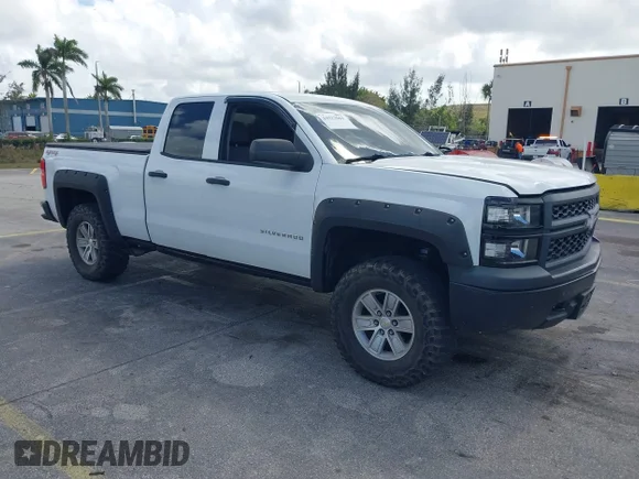 ✅ 2014 Chevrolet Silverado 1500 Work Truck • VIN: 1GCVKPEC6EZ204011 • Lot: 44527061. Listed on IAAI with 95,143 mi. Free auction sales archive from the USA and detailed vehicle history report at DreamBid. Image 1.