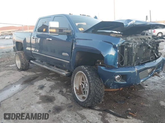 ✅ 2018 Chevrolet Silverado 2500HD High Country • VIN: 1GC1KXEY1JF199225 • Lot: 44060337. Listed on IAAI with 190,992 mi. Free auction sales archive from the USA and detailed vehicle history report at DreamBid. Image 1.
