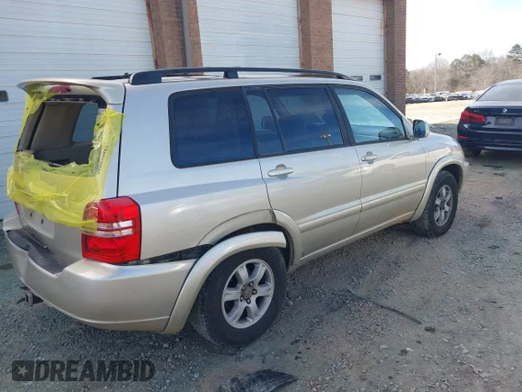 ✅ 2002 Toyota Highlander • VIN: JTEGF21A620032756 • Lot: 44192928. Listed on IAAI with 261,381 mi. Free auction sales archive from the USA and detailed vehicle history report at DreamBid. Image 4.
