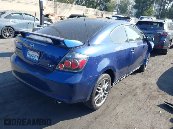 ✅ 2008 Scion tC • VIN: JTKDE167X80271990 • Lot: 43321991. Wystawiony na IAAI z przebiegiem 187 849 mil. Bezpłatny archiwum sprzedaży aukcyjnych z USA i szczegółowy raport historii pojazdu na DreamBid. Zdjęcie 4.