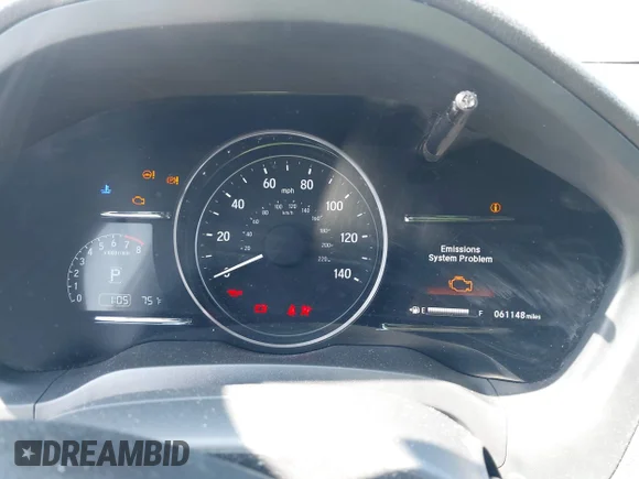 ✅ 2021 Honda HR-V EX • VIN: 3CZRU6H59MM728430 • Lot: 45077956. Listed on IAAI with 61,148 mi. Free auction sales archive from the USA and detailed vehicle history report at DreamBid. Image 7.