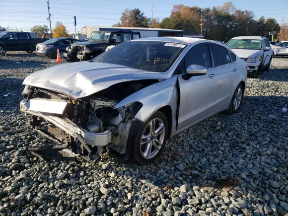 ✅ 2018 Ford Fusion SE • VIN: 3FA6P0H76JR178753 • Лот: 63498212. Опубликован ранее на Copart с пробегом Не указан. Бесплатный доступ к архиву аукционных продаж из США и подробный отчёт об истории автомобиля на DreamBid. Изображение 2.