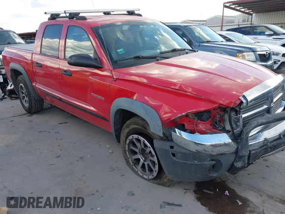 ✅ 2005 Dodge Dakota ST • VIN: 1D7HE28KX5S217868 • Lot: 43277240. Wystawiony na IAAI z przebiegiem 116 834 mil. Bezpłatny archiwum sprzedaży aukcyjnych z USA i szczegółowy raport historii pojazdu na DreamBid. Zdjęcie 1.
