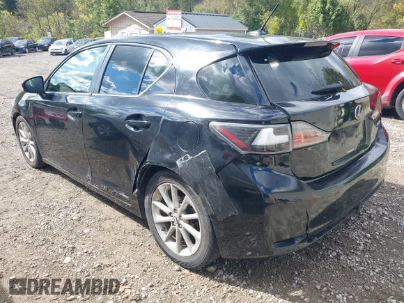 ✅ 2012 Lexus CT 200h Premium • VIN: JTHKD5BHXC2091122 • Лот: 43400216. Опубліковано раніше на IAAI з пробігом 341 337 миль. Безкоштовний доступ до архіву аукціонних продажів зі США та докладний звіт про історію автомобіля на DreamBid. Зображення 3.