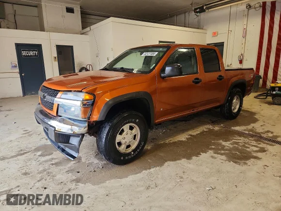 ✅ 2006 Chevrolet Colorado 2LT • VIN: 1GCDT136868165402 • Lot: 52127496. Wystawiony na Copart z przebiegiem 171 562 mil. Bezpłatny archiwum sprzedaży aukcyjnych z USA i szczegółowy raport historii pojazdu na DreamBid. Zdjęcie 1.