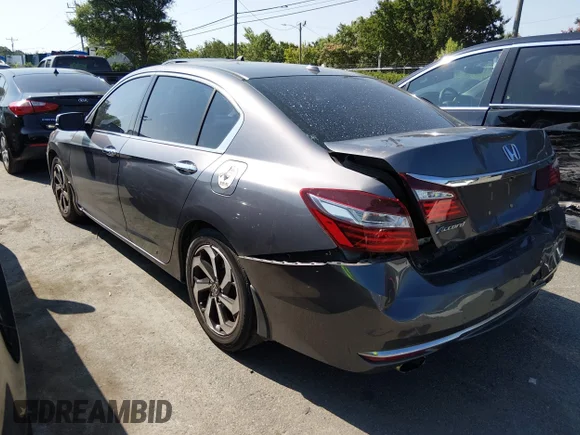 ✅ 2016 Honda Accord EX-L • VIN: 1HGCR3F8XGA016391 • Lot: 45498127. Wystawiony na IAAI z przebiegiem 198 264 mil. Bezpłatny archiwum sprzedaży aukcyjnych z USA i szczegółowy raport historii pojazdu na DreamBid. Zdjęcie 3.