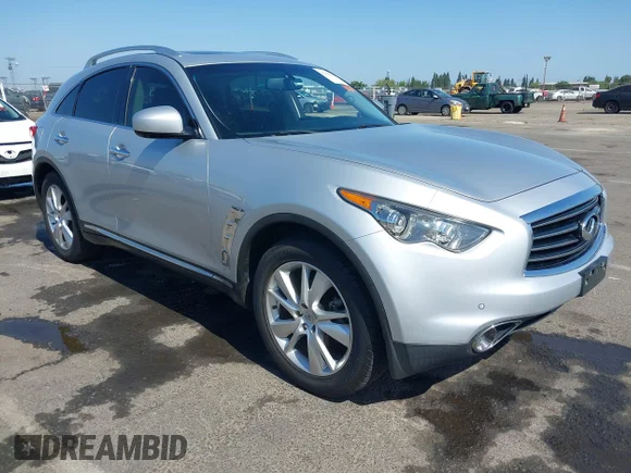 ✅ 2013 Infiniti FX • VIN: JN8CS1MU9DM142005 • Лот: 42418388. Опубликован ранее на IAAI с пробегом 81 715 миль. Бесплатный доступ к архиву аукционных продаж из США и подробный отчёт об истории автомобиля на DreamBid. Изображение 1.