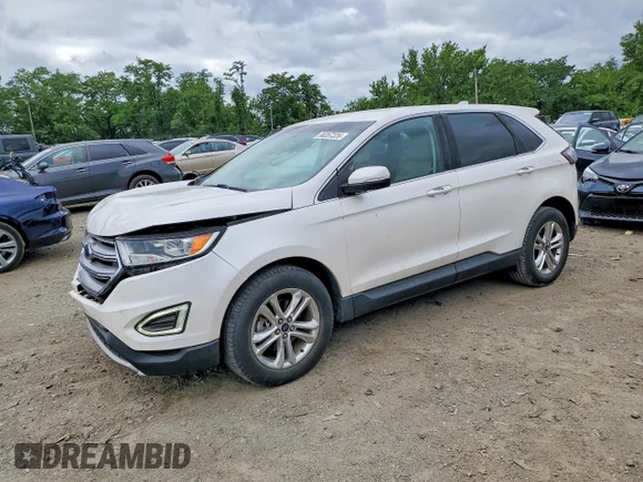 ✅ 2016 Ford Edge SEL • VIN: 2FMPK3J83GBB47917 • Лот: 56357226. Опубликован ранее на Copart с пробегом 35 538 миль. Бесплатный доступ к архиву аукционных продаж из США и подробный отчёт об истории автомобиля на DreamBid. Изображение 1.