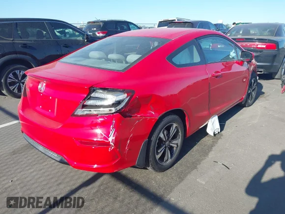 ✅ 2014 Honda Civic EX • VIN: 2HGFG3B88EH509476 • Lot: 44909231. Listed on IAAI with 122,809 mi. Free auction sales archive from the USA and detailed vehicle history report at DreamBid. Image 4.