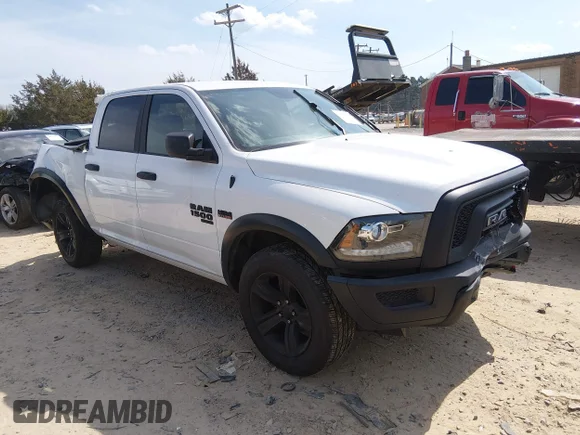 ✅ 2021 Ram 1500 Warlock • VIN: 1C6RR7LT2MS527762 • Lot: 44585385. Wystawiony na IAAI z przebiegiem 101 454 mil. Bezpłatny archiwum sprzedaży aukcyjnych z USA i szczegółowy raport historii pojazdu na DreamBid. Zdjęcie 1.