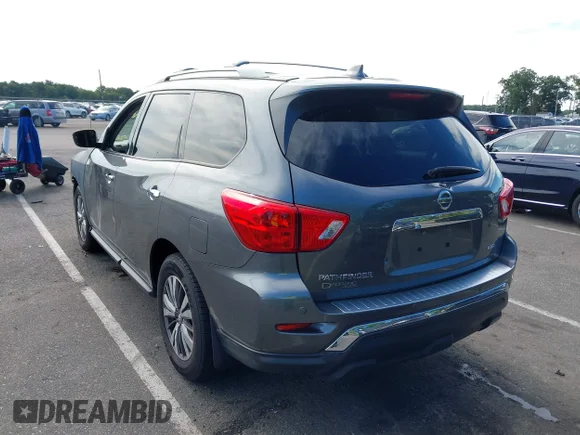 ✅ 2020 Nissan Pathfinder S • VIN: 5N1DR2AMXLC633687 • Lot: 43126130. Listed on IAAI with 85,548 mi. Free auction sales archive from the USA and detailed vehicle history report at DreamBid. Image 3.