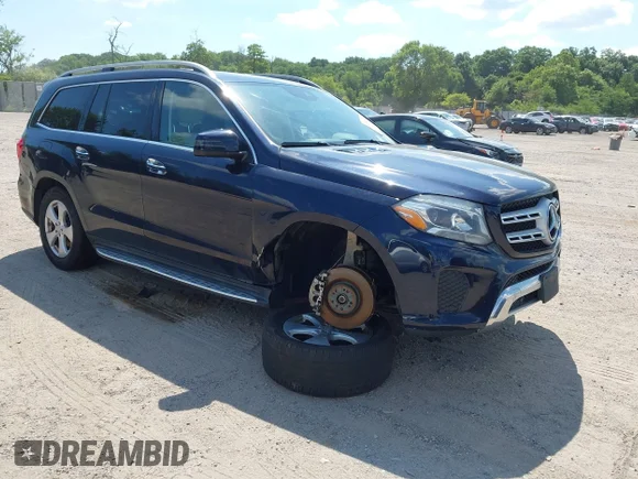 ✅ 2017 Mercedes-Benz GLS 450 • VIN: 4JGDF6EEXHA759926 • Лот: 45385363. Опубліковано раніше на IAAI з пробігом 175 452 миль. Безкоштовний доступ до архіву аукціонних продажів зі США та докладний звіт про історію автомобіля на DreamBid. Зображення 1.