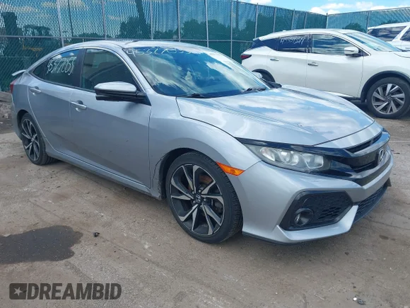 ✅ 2017 Honda Civic Si • VIN: 2HGFC1E5XHH702461 • Lot: 45377055. Listed on IAAI with 65,378 mi. Free auction sales archive from the USA and detailed vehicle history report at DreamBid. Image 1.