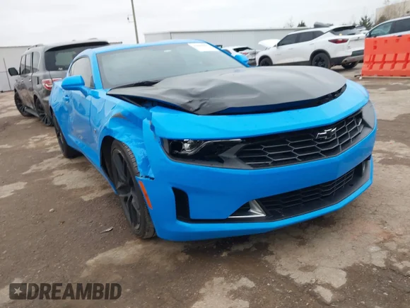✅ 2023 Chevrolet Camaro 1LT • VIN: 1G1FB1RX4P0134202 • Лот: 43809005. Опубліковано раніше на IAAI з пробігом 43 382 миль. Безкоштовний доступ до архіву аукціонних продажів зі США та докладний звіт про історію автомобіля на DreamBid. Зображення 1.