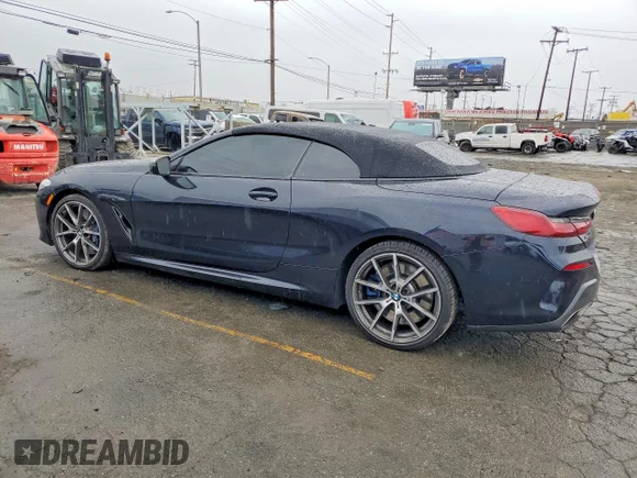 ✅ 2019 BMW 8 Series M850i xDrive • VIN: WBAFY4C55KBX39709 • Lot: 77608705. Wystawiony na Copart z przebiegiem 56 320 mil. Bezpłatny archiwum sprzedaży aukcyjnych z USA i szczegółowy raport historii pojazdu na DreamBid. Zdjęcie 2.
