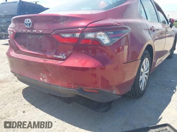 ✅ 2022 Toyota Camry Hybrid LE • VIN: 4T1C31AK7NU570261 • Lot: 45307256. Wystawiony na IAAI z przebiegiem 87 794 mil. Bezpłatny archiwum sprzedaży aukcyjnych z USA i szczegółowy raport historii pojazdu na DreamBid. Zdjęcie 6.
