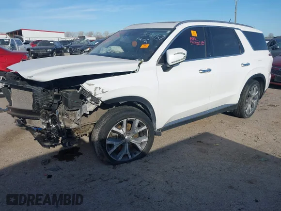 ✅ 2022 Hyundai Palisade SEL • VIN: KM8R3DHE4NU351611 • Lot: 41784957. Wystawiony na IAAI z przebiegiem 76 678 mil. Bezpłatny archiwum sprzedaży aukcyjnych z USA i szczegółowy raport historii pojazdu na DreamBid. Zdjęcie 2.