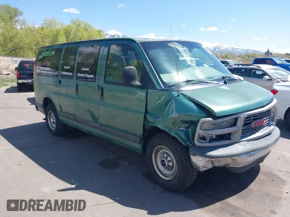 ✅ 1999 GMC Savana • VIN: 1GJHG35R4X1134983 • Lot: 42084648. Wystawiony na IAAI z przebiegiem 167 848 mil. Bezpłatny archiwum sprzedaży aukcyjnych z USA i szczegółowy raport historii pojazdu na DreamBid. Zdjęcie 1.