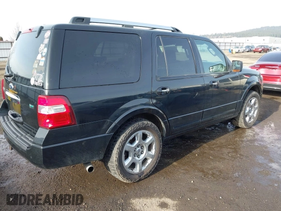✅ 2013 Ford Expedition Limited • VIN: 1FMJU2A59DEF07983 • Lot: 44228135. Wystawiony na IAAI z przebiegiem 280 256 mil. Bezpłatny archiwum sprzedaży aukcyjnych z USA i szczegółowy raport historii pojazdu na DreamBid. Zdjęcie 4.