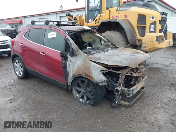 ✅ 2016 Buick Encore Leather • VIN: KL4CJGSB5GB647598 • Lot: 39984031. Wystawiony na IAAI z przebiegiem Nie podano. Bezpłatny archiwum sprzedaży aukcyjnych z USA i szczegółowy raport historii pojazdu na DreamBid. Zdjęcie 1.
