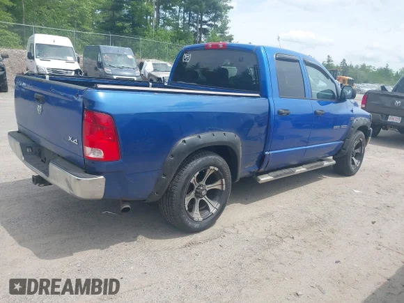✅ 2007 Dodge 1500 Laramie • VIN: 1D7HU18227S195719 • Lot: 45210917. Listed on IAAI with 191,266 mi. Free auction sales archive from the USA and detailed vehicle history report at DreamBid. Image 4.