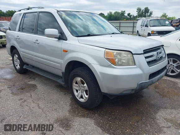 ✅ 2008 Honda Pilot VP • VIN: 5FNYF28278B021492 • Lot: 45090962. Listed on IAAI with 115,920 mi. Free auction sales archive from the USA and detailed vehicle history report at DreamBid. Image 1.