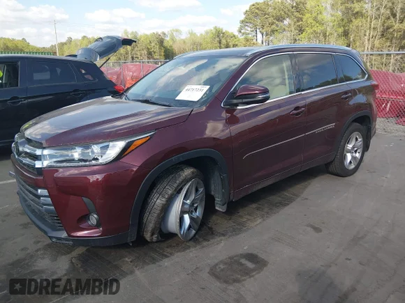 ✅ 2017 Toyota Highlander Limited • VIN: 5TDDZRFH8HS463523 • Лот: 44717231. Опубліковано раніше на IAAI з пробігом 41 254 миль. Безкоштовний доступ до архіву аукціонних продажів зі США та докладний звіт про історію автомобіля на DreamBid. Зображення 2.