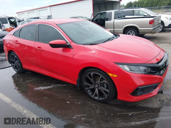 ✅ 2021 Honda Civic Sport • VIN: 2HGFC2F88MH535087 • Lot: 45218125. Wystawiony na IAAI z przebiegiem 67 095 mil. Bezpłatny archiwum sprzedaży aukcyjnych z USA i szczegółowy raport historii pojazdu na DreamBid. Zdjęcie 1.
