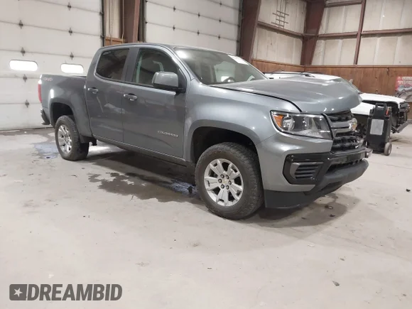 ✅ 2021 Chevrolet Colorado 4WD LT • VIN: 1GCGTCEN7M1267857 • Lot: 43860950. Wystawiony na IAAI z przebiegiem 82 104 mil. Bezpłatny archiwum sprzedaży aukcyjnych z USA i szczegółowy raport historii pojazdu na DreamBid. Zdjęcie 1.