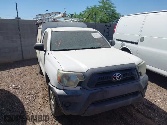 ✅ 2014 Toyota Tacoma • VIN: 5TFNX4CN4EX034487 • Lot: 44534345. Listed on IAAI with 147,761 mi. Free auction sales archive from the USA and detailed vehicle history report at DreamBid. Image 1.