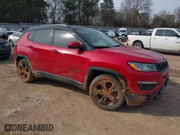 ✅ 2019 Jeep Compass Latitude • VIN: 3C4NJCBB6KT613345 • Лот: 44356813. Опубликован ранее на IAAI с пробегом 136 891 миль. Бесплатный доступ к архиву аукционных продаж из США и подробный отчёт об истории автомобиля на DreamBid. Изображение 1.