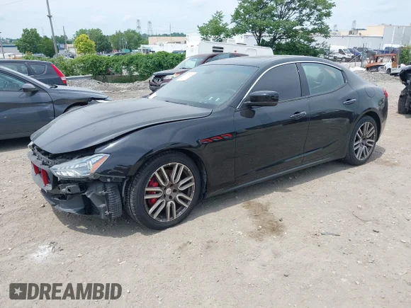 ✅ 2015 Maserati Ghibli S Q4 • VIN: ZAM57RTA3F1142125 • Лот: 45491428. Опубліковано раніше на IAAI з пробігом 54 859 миль. Безкоштовний доступ до архіву аукціонних продажів зі США та докладний звіт про історію автомобіля на DreamBid. Зображення 2.