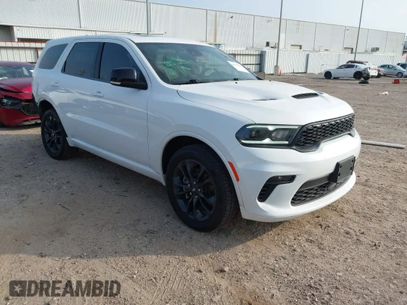 ✅ 2022 Dodge Durango GT • VIN: 1C4RDJDG2NC206239 • Лот: 44451323. Опубліковано раніше на IAAI з пробігом 47 461 миль. Безкоштовний доступ до архіву аукціонних продажів зі США та докладний звіт про історію автомобіля на DreamBid. Зображення 1.