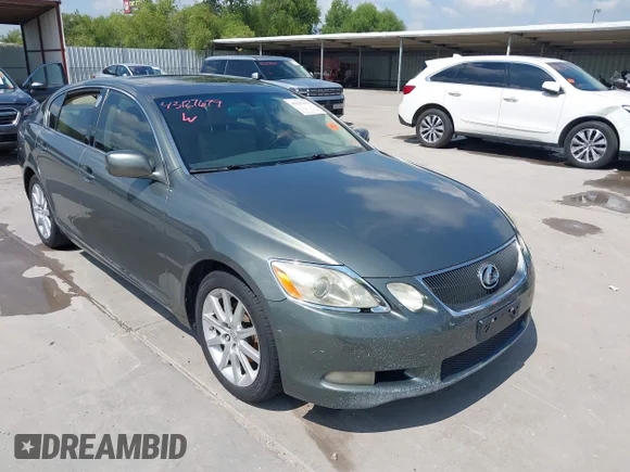 ✅ 2006 Lexus GS 300 • VIN: JTHBH96S965041123 • Лот: 43127679. Опубліковано раніше на IAAI з пробігом 253 846 миль. Безкоштовний доступ до архіву аукціонних продажів зі США та докладний звіт про історію автомобіля на DreamBid. Зображення 1.