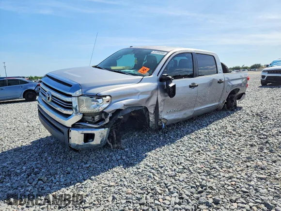 ✅ 2016 Toyota Tundra SR5 • VIN: 5TFEM5F1XGX096616 • Лот: 51289566. Опубликован ранее на Copart с пробегом Не указан. Бесплатный доступ к архиву аукционных продаж из США и подробный отчёт об истории автомобиля на DreamBid. Изображение 1.