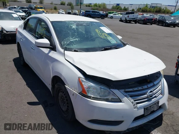 ✅ 2015 Nissan Sentra SV • VIN: 3N1AB7AP3FY285619 • Лот: 45171485. Опубліковано раніше на IAAI з пробігом 126 478 миль. Безкоштовний доступ до архіву аукціонних продажів зі США та докладний звіт про історію автомобіля на DreamBid. Зображення 1.
