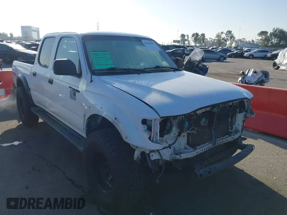 ✅ 2001 Toyota Tacoma PreRunner • VIN: 5TEGN92N21Z856446 • Lot: 44580463. Listed on IAAI with 249,457 mi. Free auction sales archive from the USA and detailed vehicle history report at DreamBid. Image 1.